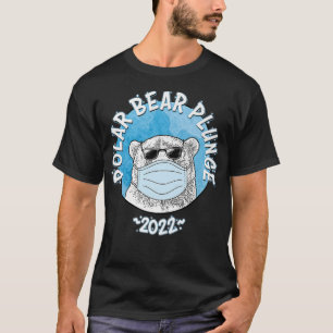 Camiseta Caída Del Oso Polar Vintage Con Máscara De Cara 20