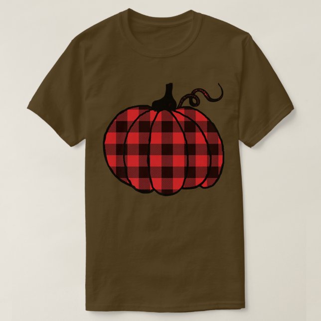 Camiseta Caída del Otoño Caída del Patrón de Tubo de Búfalo (Diseño del anverso)