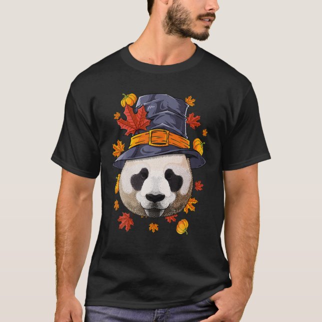 Camiseta Caída del otoño de la vestimenta de peregrino de l (Anverso)