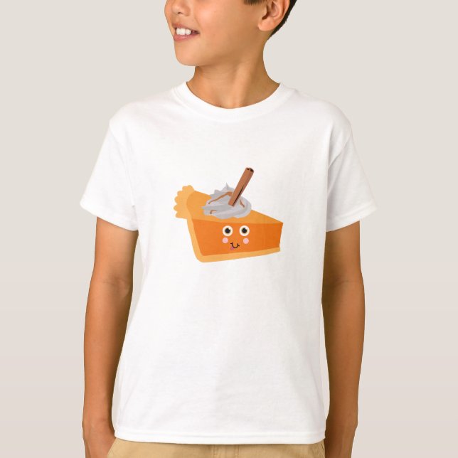 Camiseta Caída del otoño en el muelle de calabaza (Anverso)