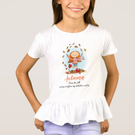 Camiseta Caída del otoño nombre chica que significa camiset