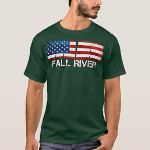 Camiseta Caída del río Massachusetts Vintage Dolor en el Su