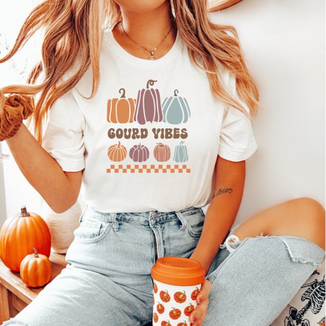Camiseta Caída divertida "Gourd Vibes" (Subido por el creador)