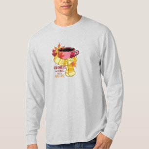 Camiseta Caída dulce/ Café