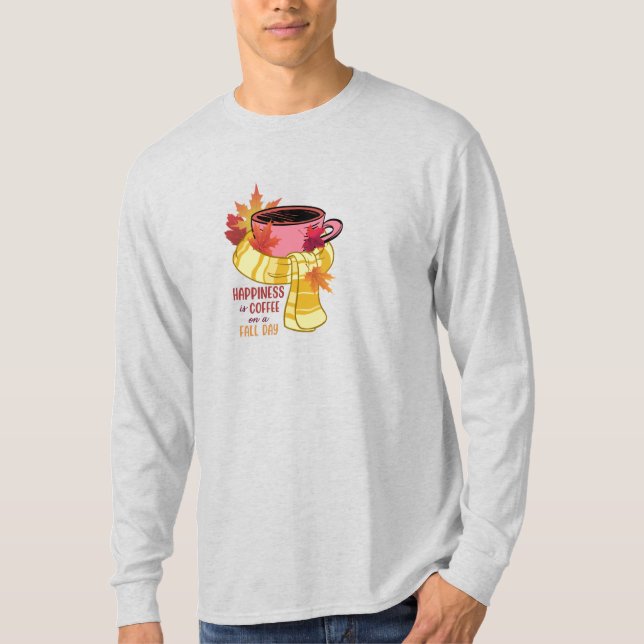 Camiseta Caída dulce/ Café (Anverso)