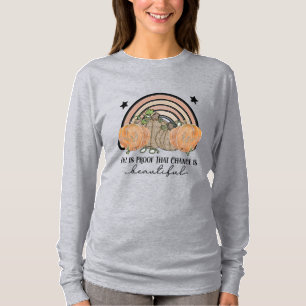 Camiseta Caída es prueba de que el cambio es hermoso