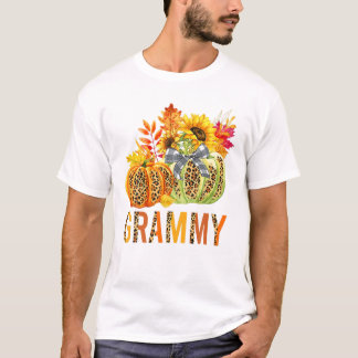 Camiseta Caída Grammy de las calabazas leopardo
