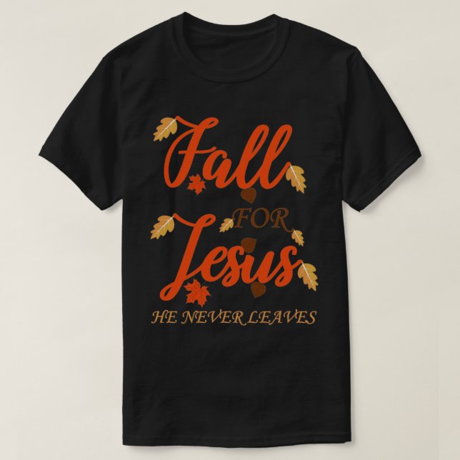 Camiseta Caída por Jesús (Diseño del anverso)