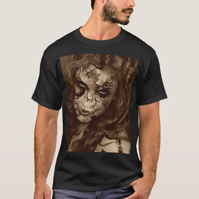 Camiseta Caída y bella decadencia (Anverso)