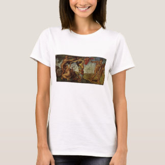 Camiseta Caída y expulsión de Miguel Ángel, Jardín del Edén