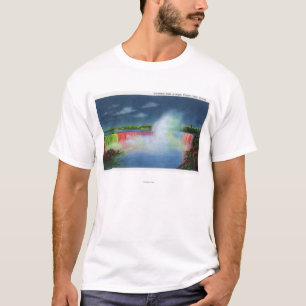 Camiseta Caídas de la herradura iluminadas en la noche # 2