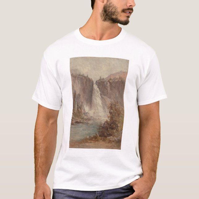 Camiseta Caídas de Nevada, Yosemite (1252) (Anverso)