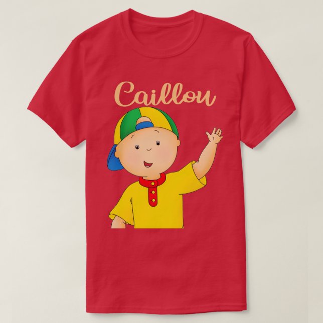 Camiseta Caillou caillou meme caillou anderson cumpleaños c (Diseño del anverso)