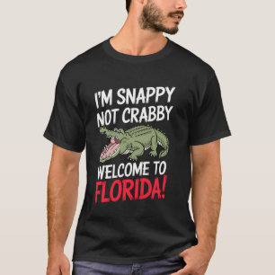 Camiseta Caimán Cocodrilo Bienvenido a Florida 1