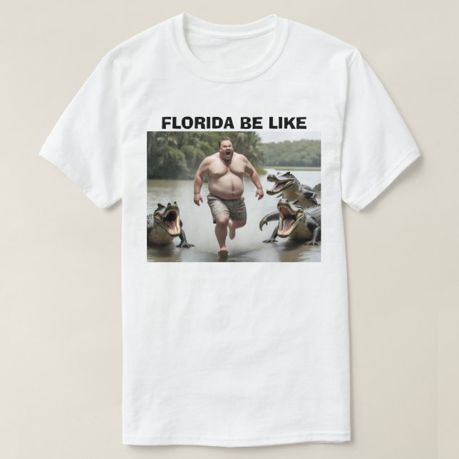 Camiseta Caimán de Florida (Diseño del anverso)