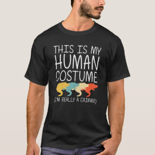 Camiseta Caiman Halloween Caiman Animal fácil