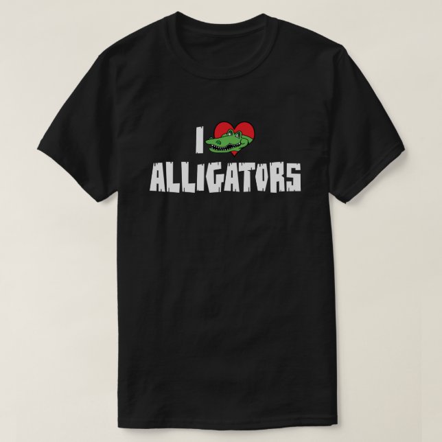 Camiseta Caimanes de Corazón que Amo (Diseño del anverso)