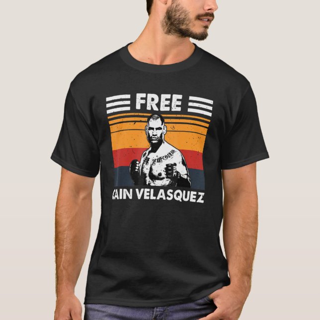 Camiseta Cain Velasquez Retro Vintage (Anverso)