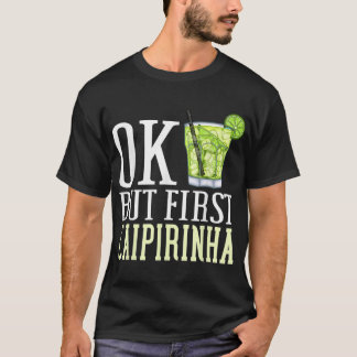 Camiseta Caipirinha Bebe Cóctel Brasil