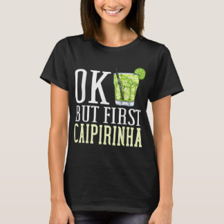 Camiseta Caipirinha Bebe Cóctel Brasil