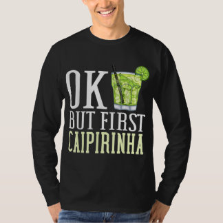 Camiseta Caipirinha Bebe Cóctel Brasil
