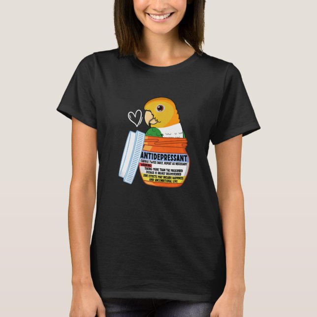 Camiseta Caique de barriga blanca (Anverso)