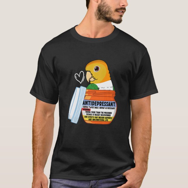 Camiseta Caique de barriga blanca (Anverso)