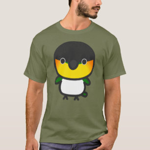 Camiseta Caique de cabeza negra