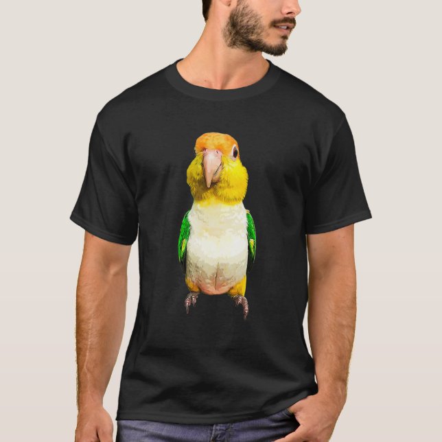 Camiseta Caique Parrot546 de piel blanca (Anverso)