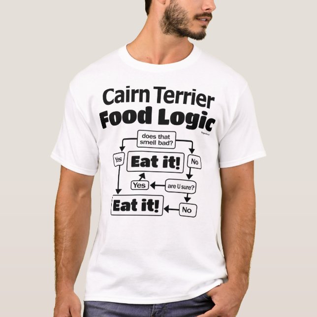 Camiseta Cairn Food Logic (Anverso)
