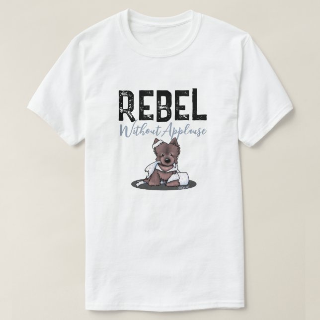 Camiseta Cairn 'Rebelde Sin Aplausos' (Diseño del anverso)
