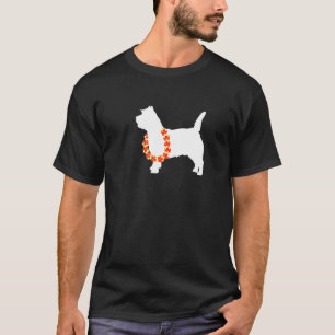 Camiseta Cairn Terrier Aloha Hawaiian Lei Dog