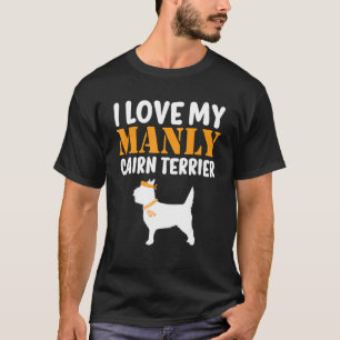 Camiseta Cairn Terrier Canine Chico gracioso Perro refundir
