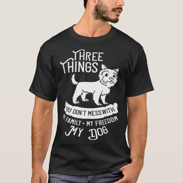 Camiseta Cairn Terrier Dog  Puppies Owner   1 (Anverso)