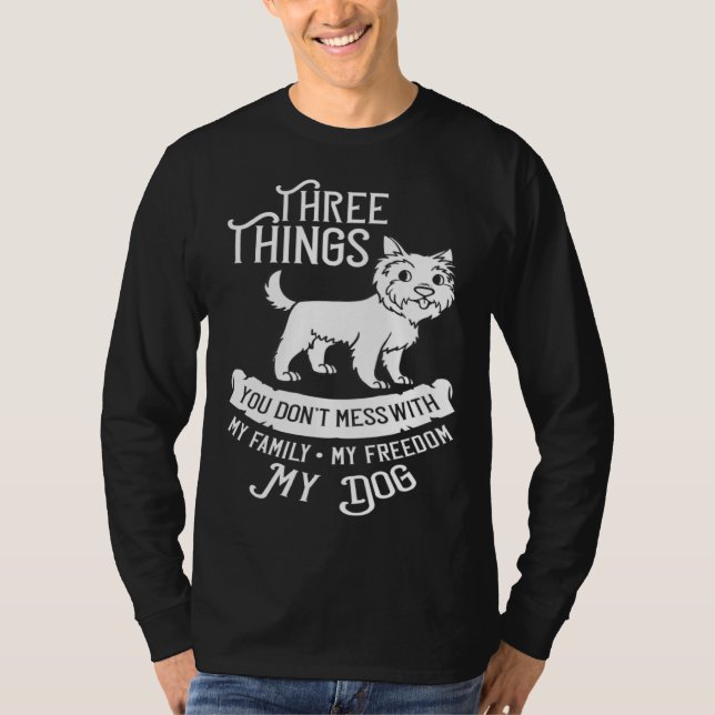 Camiseta Cairn Terrier Dog  Puppies Owner   1 (Anverso)