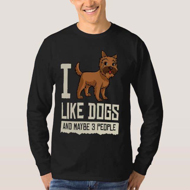 Camiseta Cairn Terrier Dog Puppies Owner Lover (Anverso)