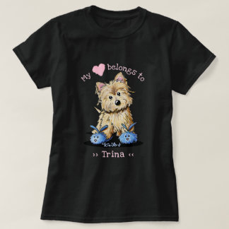 Camiseta Cairn Terrier My Heart Pertenece