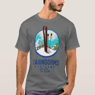 Camiseta Cairngorms scotland to ski