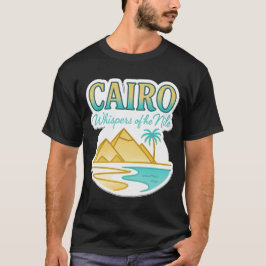 Camiseta Cairo Whispers of the Nile – Desert & Pyramids