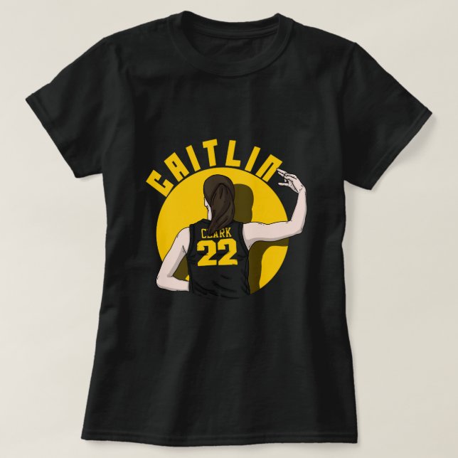 Camiseta Caitlin Clark Back T-Shirt (Diseño del anverso)