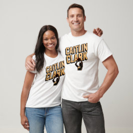 Camiseta Caitlin Clark Basketball T-Shirt - Retro Bold
