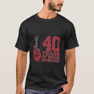 CAMISETA CAJA DE 40 AÑOS DE SER UN FANTÁSTICO BOXER 40º NAC