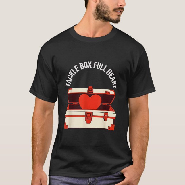 Camiseta Caja de aparejos corazón lleno (Anverso)