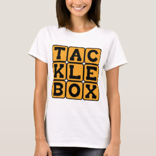 Camiseta Caja de aparejos, kit de herramientas de pescador