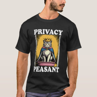 Camiseta Caja de arena divertida para gatos lindos campesin