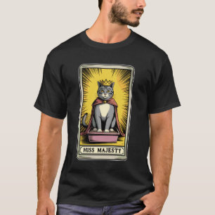 Camiseta Caja de arena para gatos mística carta del tarot d