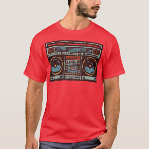 Camiseta Caja de boom ventilado