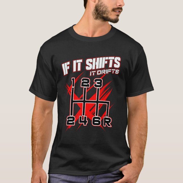 Camiseta Caja De Cambios Manual Si Se Desplaza La Mec Del C (Anverso)