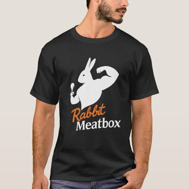 Camiseta Caja de carnes de conejo - Tee inesperado (Anverso)