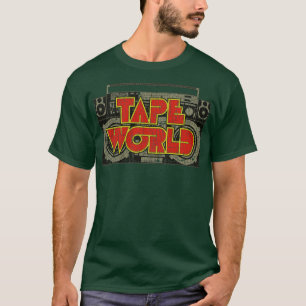 Camiseta Caja de Cinta de Cassette World Boombox 1978